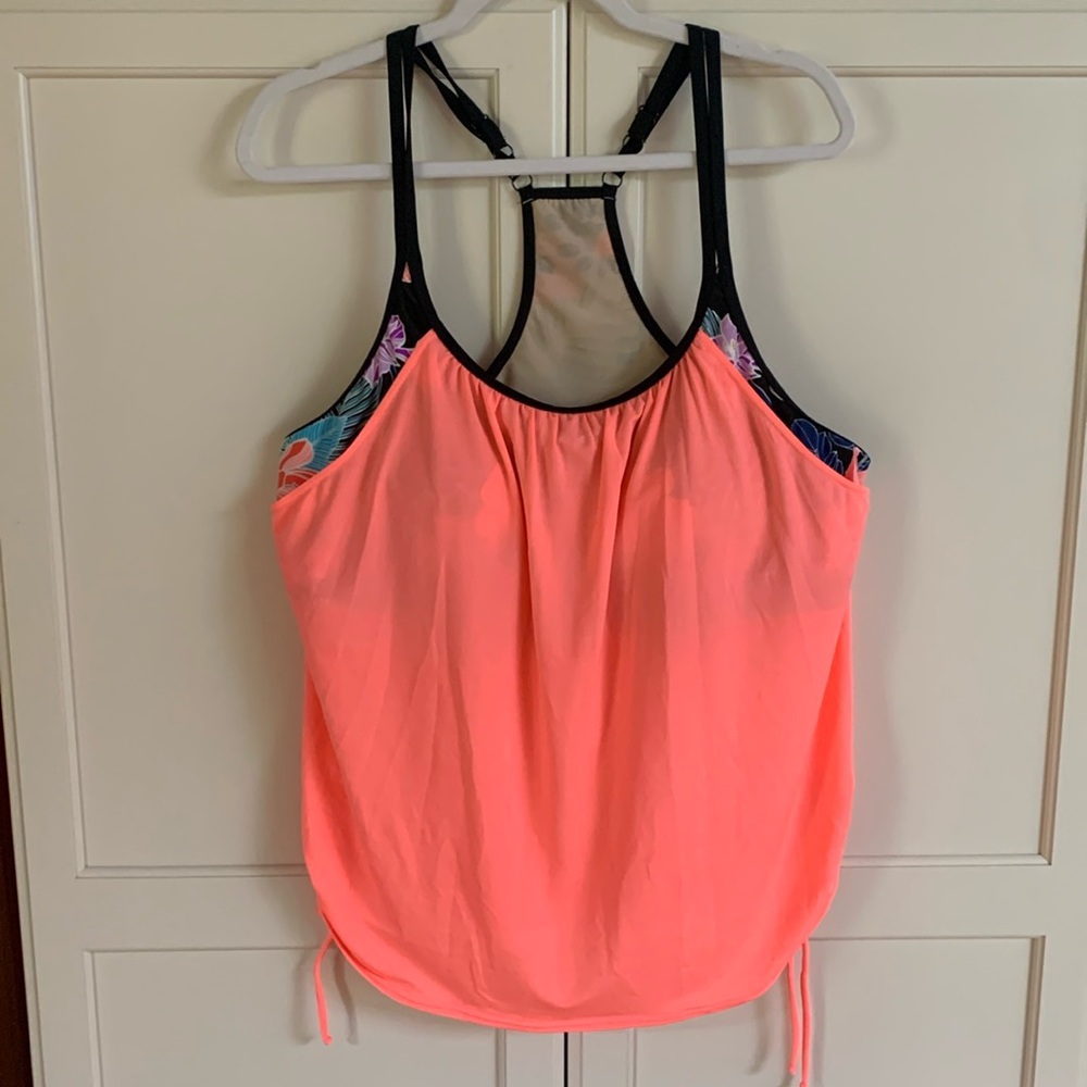 Women’s 3X Zero X Posur tankini top, NWOT